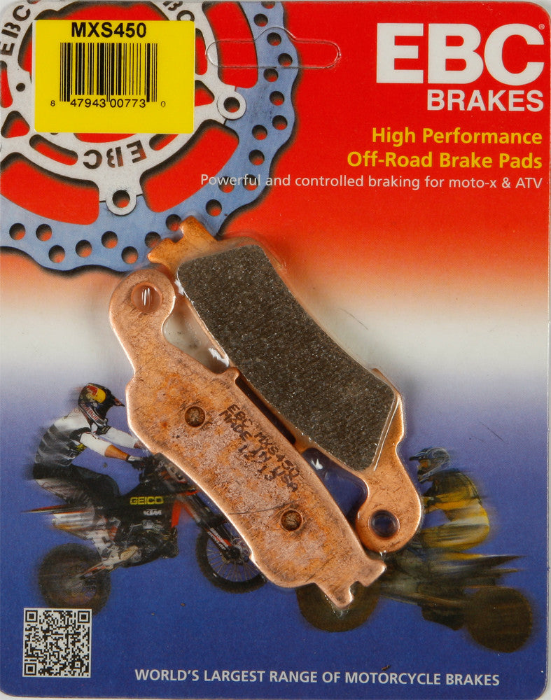 EBC BRAKE PADS - YAMAHA (MXS450) Front