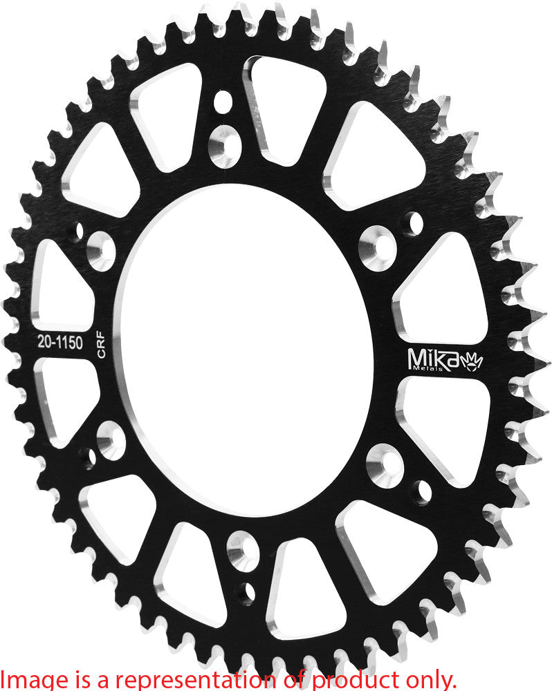 MIKA METALS REAR SPROCKET ALUMINIUM 51T-520 YAM