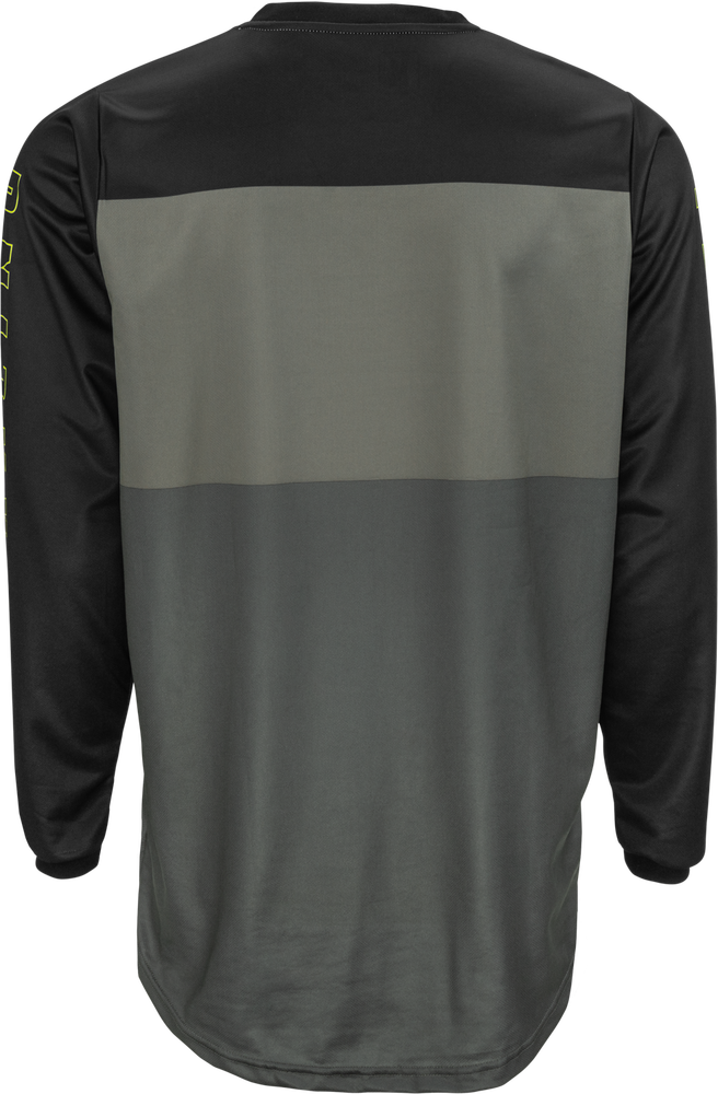 FLY RACING F-16 JERSEY GREY/BLACK/HI-VIS LG