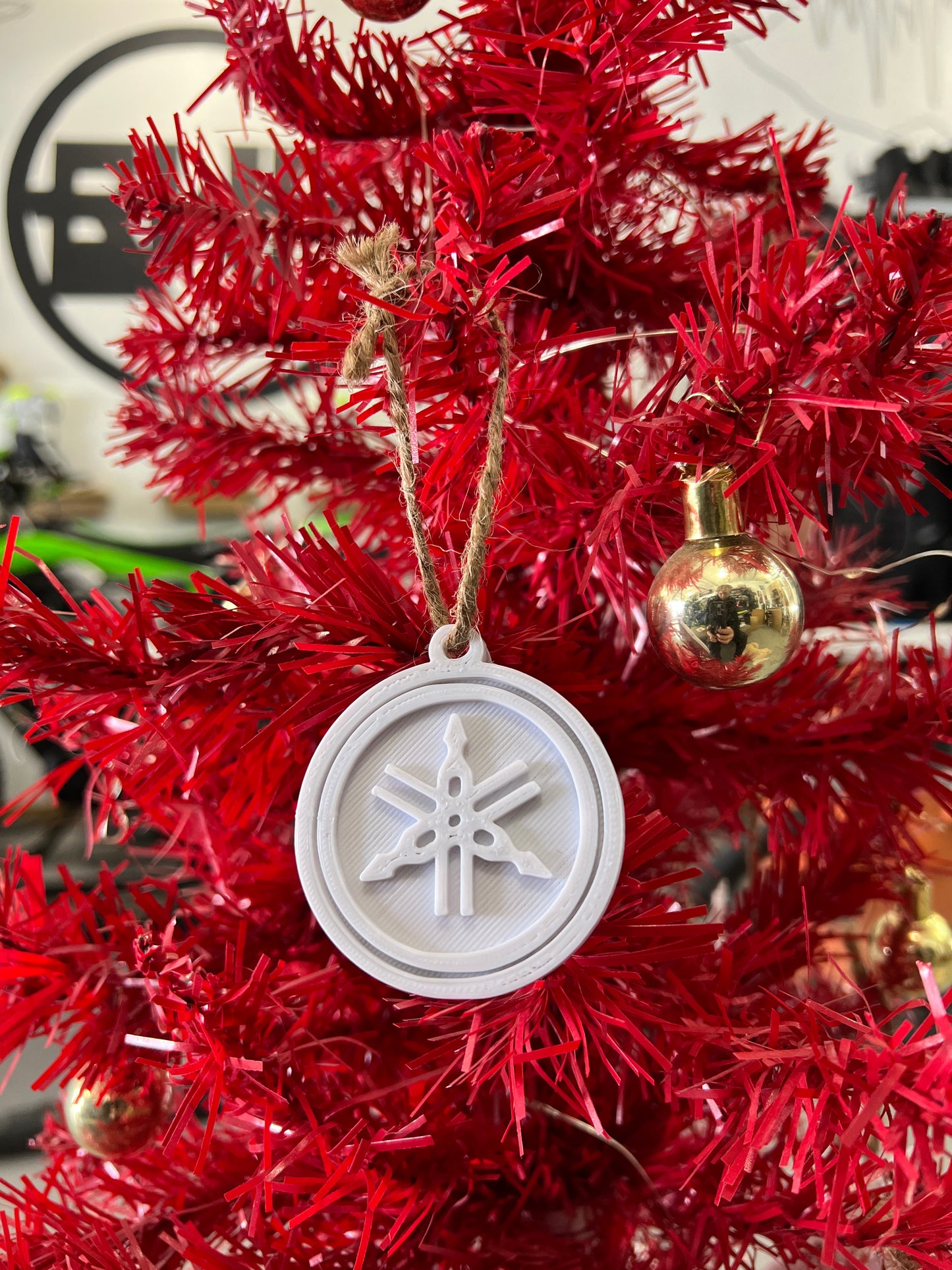 Yamaha Christmas Ornament