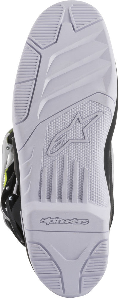 ALPINESTARS TECH 5 BOOTS BLACK/WHITE/YELLOW SZ 05