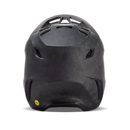 FOX RACING V3 RS Carbon Solid Helmet - Black Carbon