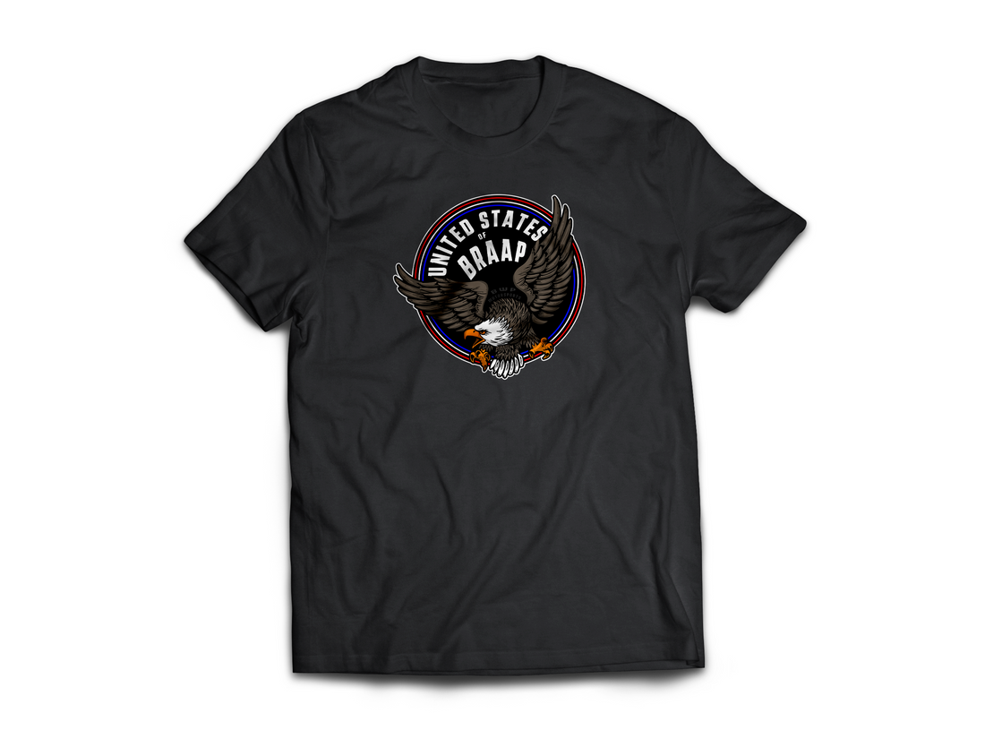 BWP United States of Braap Logo T-Shirt – BWP Motorsports