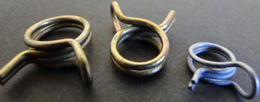 DOUBLE WIRE HOSE CLAMPS