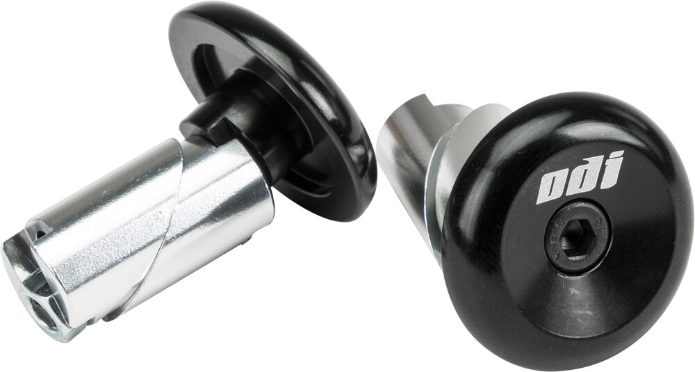 ODI ALUMINUM BAR END PLUGS - BLACK