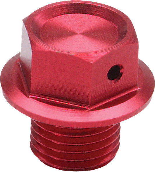 ZETA MAGNETIC DRAIN PLUG RED - KAWASAKI