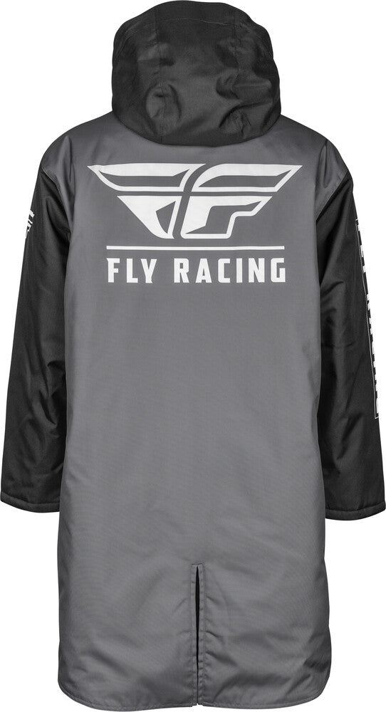 FLY RACING PIT COAT BLACK/GREY