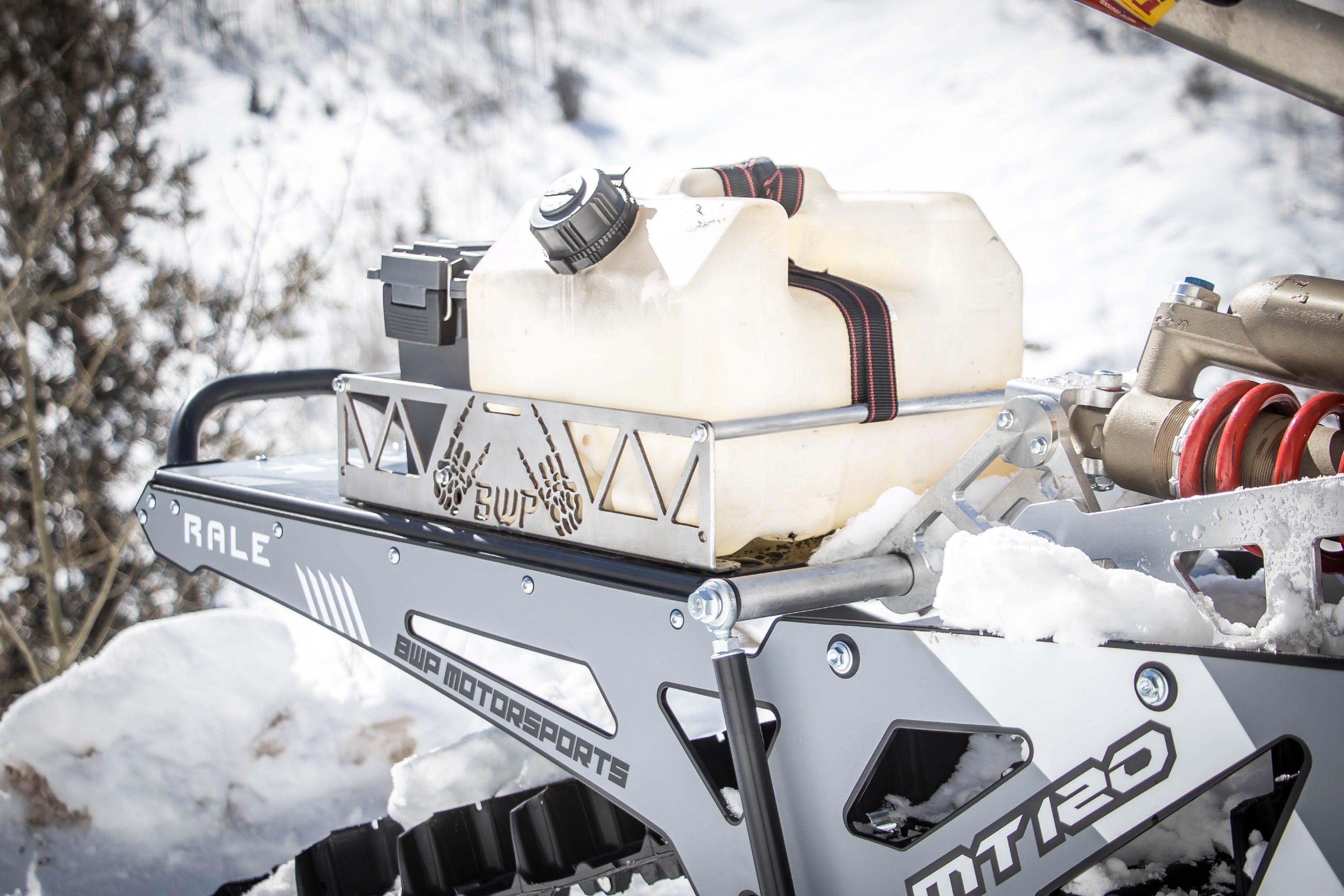 Snowbike Gas/Cargo Rack – BWP Motorsports
