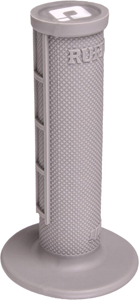 ODI V2 HALF WAFFLE LOCK-ON GRIP - GREY - SOFT COMPOUND