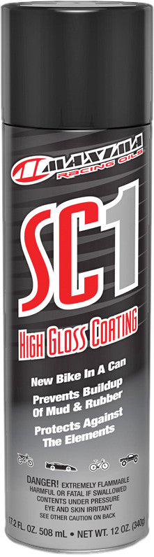 MAXIMA HIGH GLOSS SC1 CLEAR COAT SILICONE SPRAY 12OZ